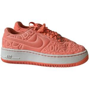 Nike Air Force 1 Upstep SE Atomic Pink Quilted Low Womens US 7.5 844877-600